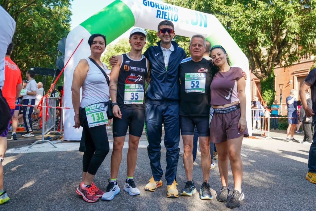 Giordano Riello Run 2026 - Giordano Riello tra i partecipanti