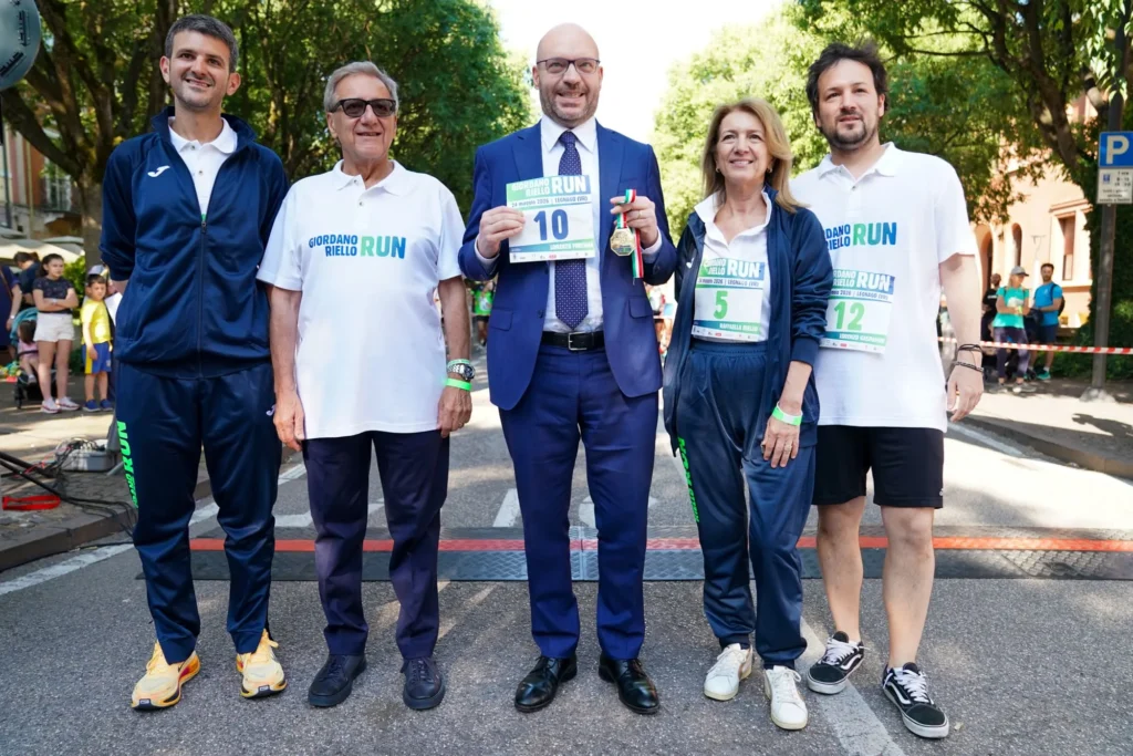 Giordano Riello Run 2026 - La visita di Lorenzo Fontana