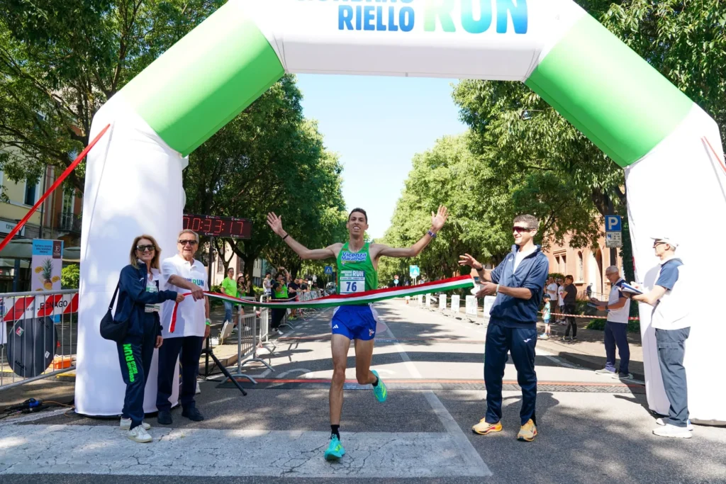 Giordano Riello Run 2026 - Arrivo