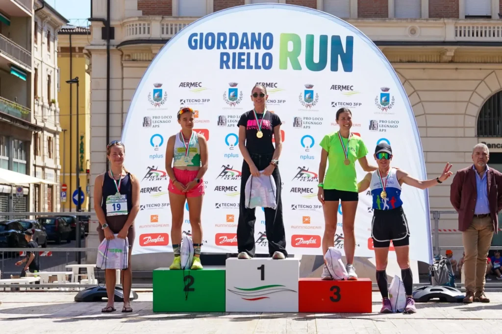 Giordano Riello Run 2026 - Podio