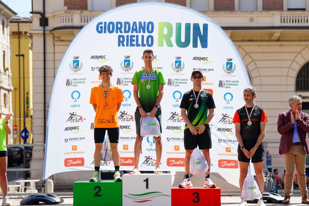 Giordano Riello Run 2026 - Podio