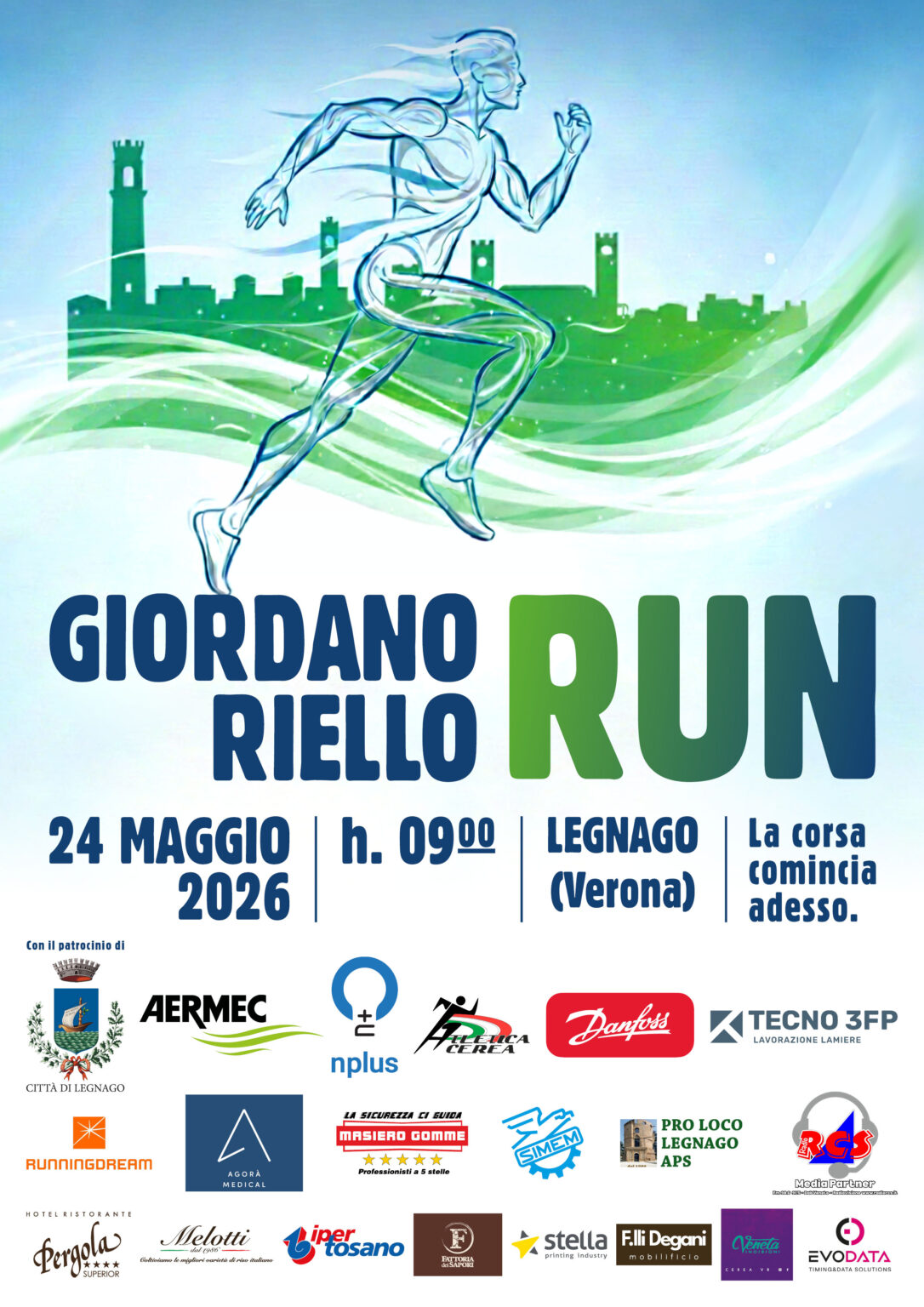 Giordano Riello Run gara podistica a Legnago